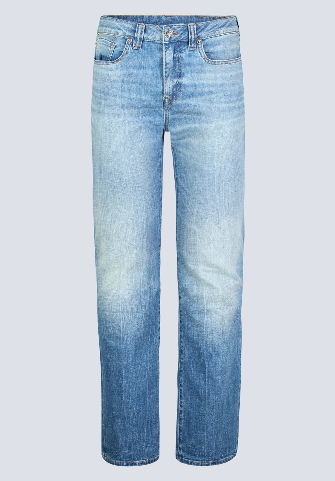 Daily Go-To Slim Boot King Men's Jeans, Veined and Sanded Indigo - BM26004