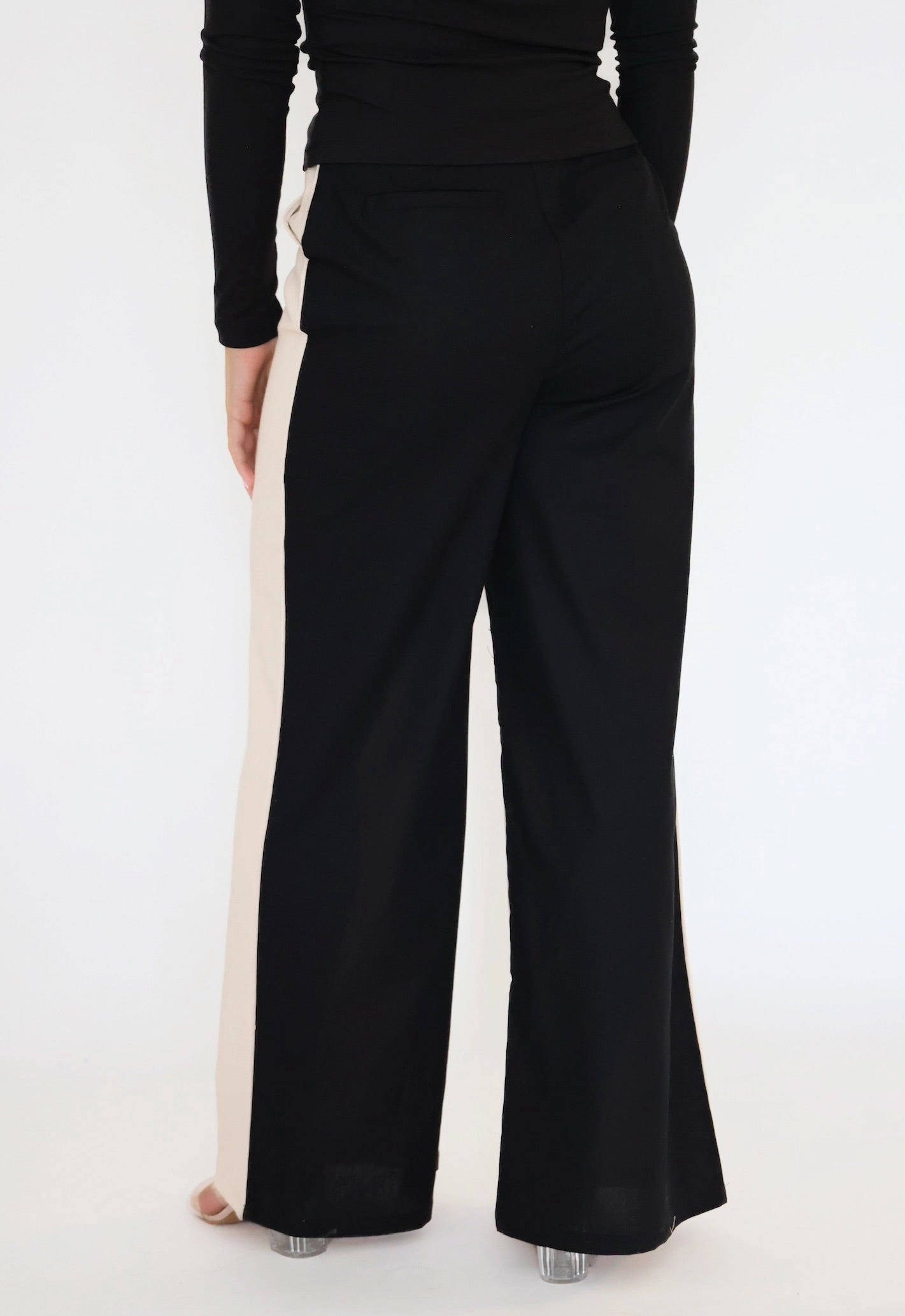 Soft Brush Lining Edition Colorblock Trousers