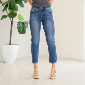 Go-to Comfort Fabulously High Rise Straight Leg Regular & Plus Sizes