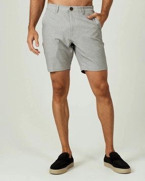 Everest 8" Short | Light Grey Light Fabric