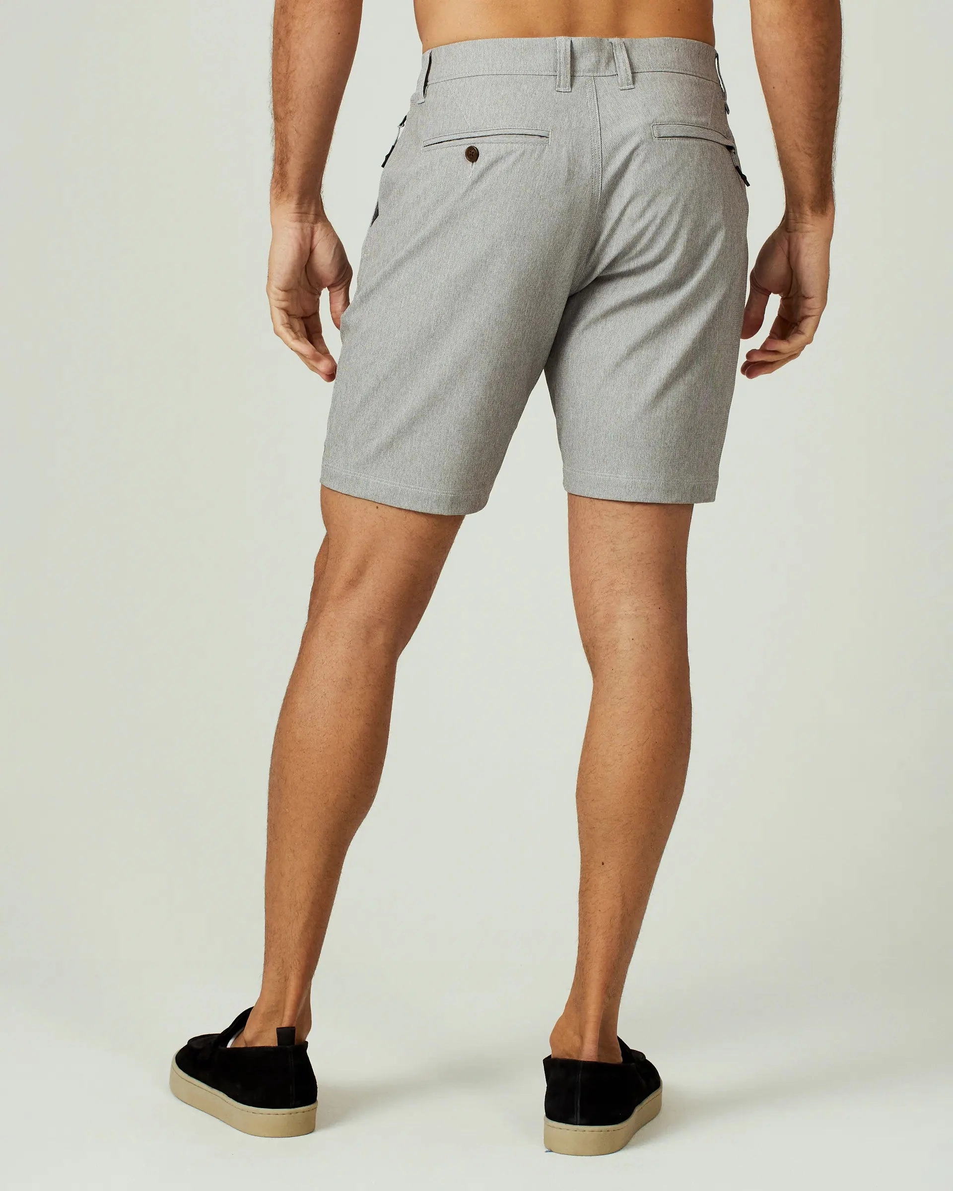 Active Fit Everest 8" Short | Light Grey