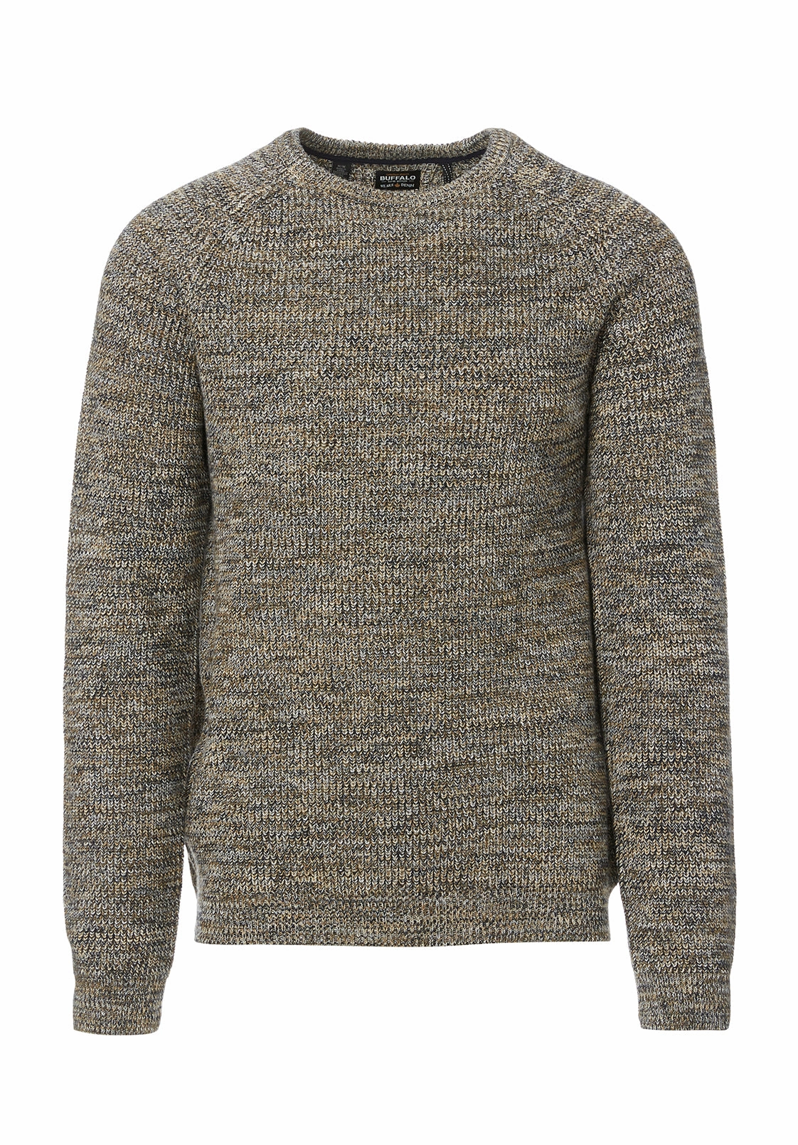Warm Fit Walin Men??s Sweater in Heather Army Green - BM24012