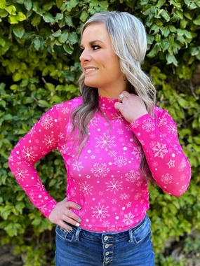 *LIMITED EDITION* Sterling Kreek Winter Wonderland Mesh Top Recycled Polyester Material