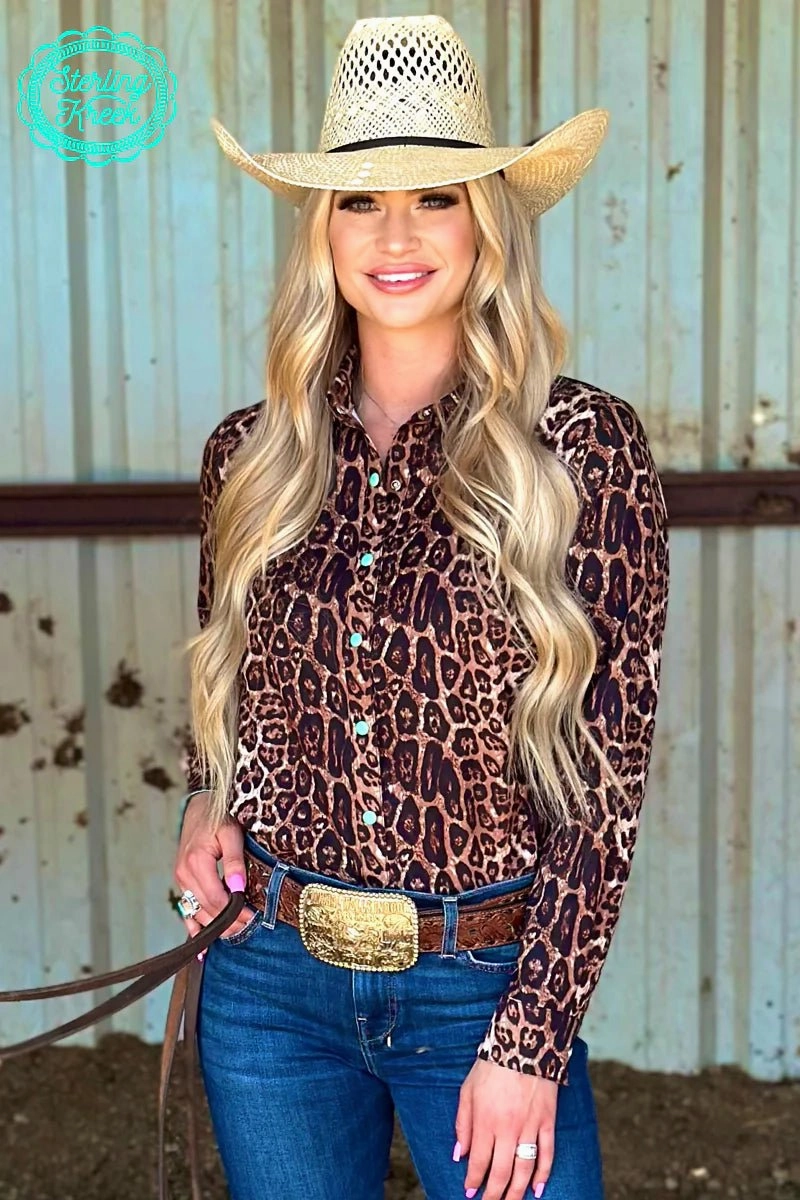 Feelin' Lucky Top Warm Fabric ContrastTipping