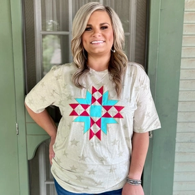 Field Of Stars Tee* SeamFreeShoulder