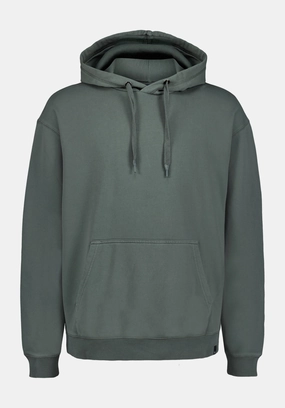 Alpaca like Finley Men's Relaxed Hooded Sweatshirt, Dark Forest - BM24741