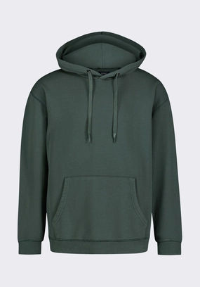 Finley Men's Relaxed Hooded Sweatshirt, Dark Forest Green - BM24534 Athlete Favorite