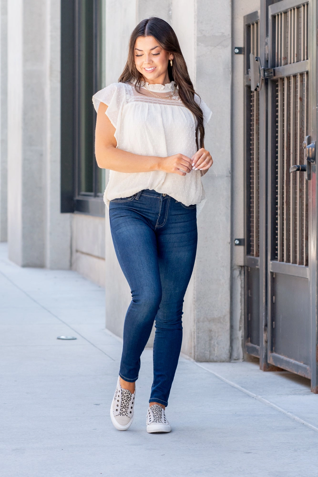 Casual Spring Mood Classic Wear Streetwear Fan Evening Stroll Elegant Taylor Mid Rise Super Skinny