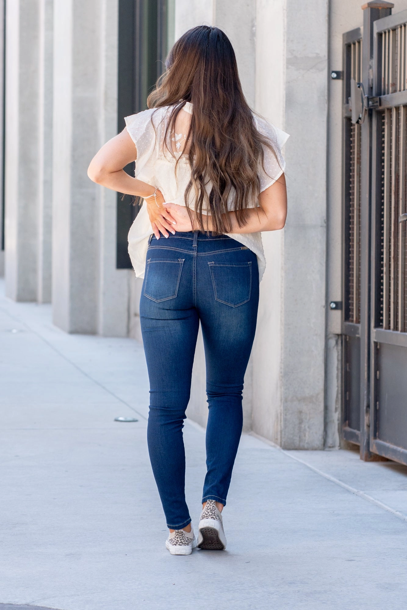 Taylor Mid Rise Super Skinny Fresh Attire Sleek Shape