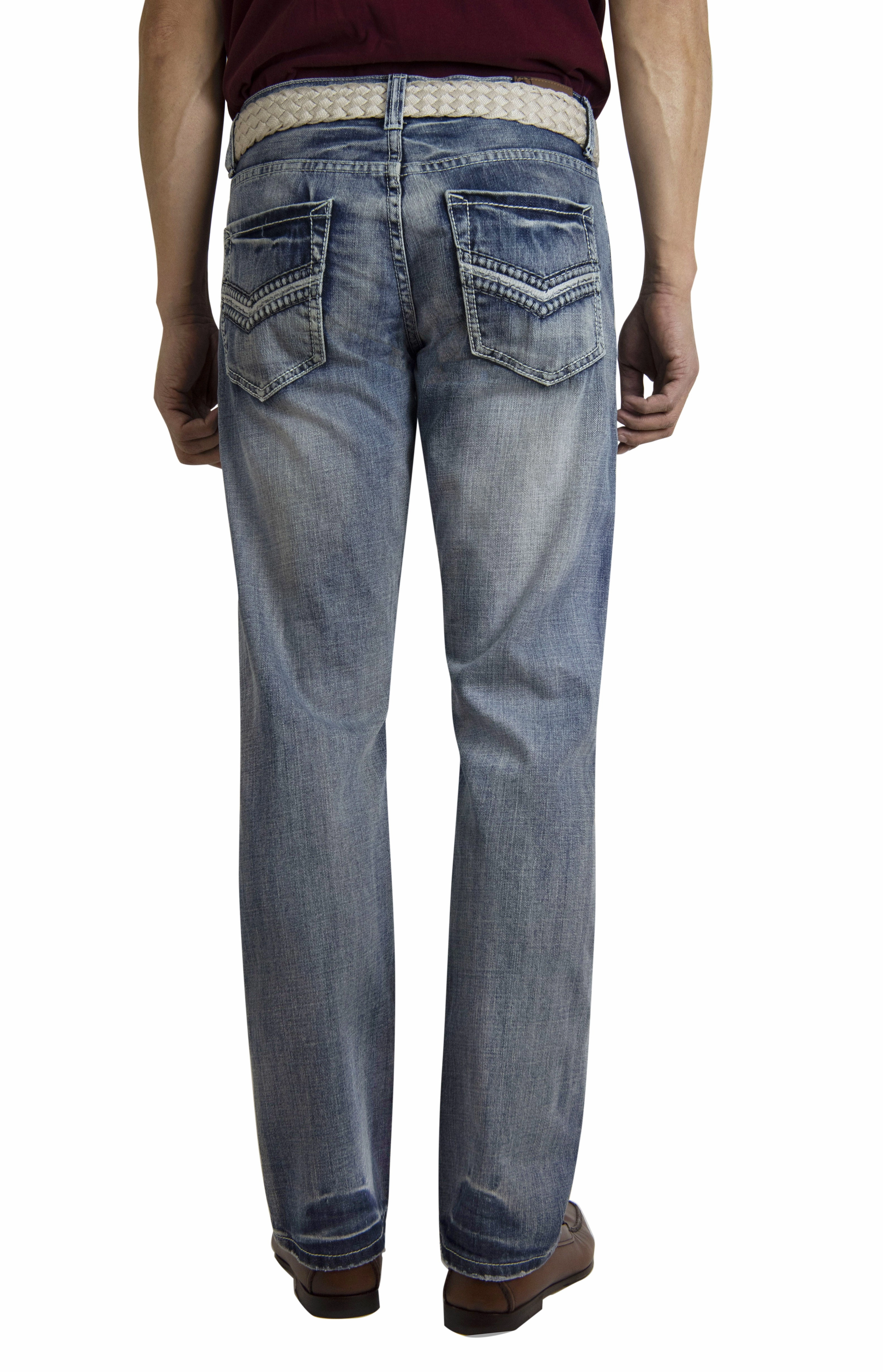 Artist Vibe Sustainable Eco Friendly Fashion Lover Morning Stroll Flypaper Mens Fashion Jeans Straight Leg Regular Fit Light Blue without Belt