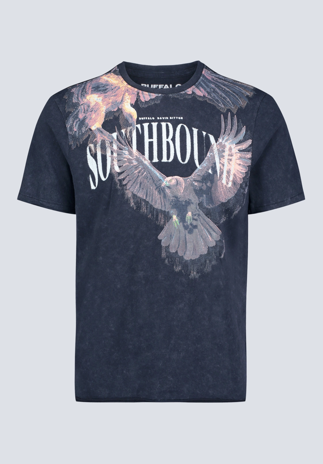 NonIrritatingTags Tizro Men's Short-Sleeve Graphic T-Shirt, Black - BM24476