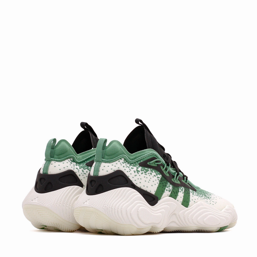 Adidas Basketball Men Trae Young 3 White Green IE2703 Reinforced Sides