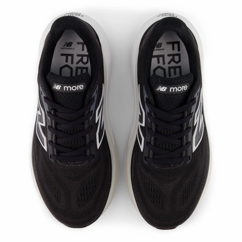Relaxed Feel Athletic Choice Fresh Foam X More v6 - Black with Grey Matter and Castlerock - Women's