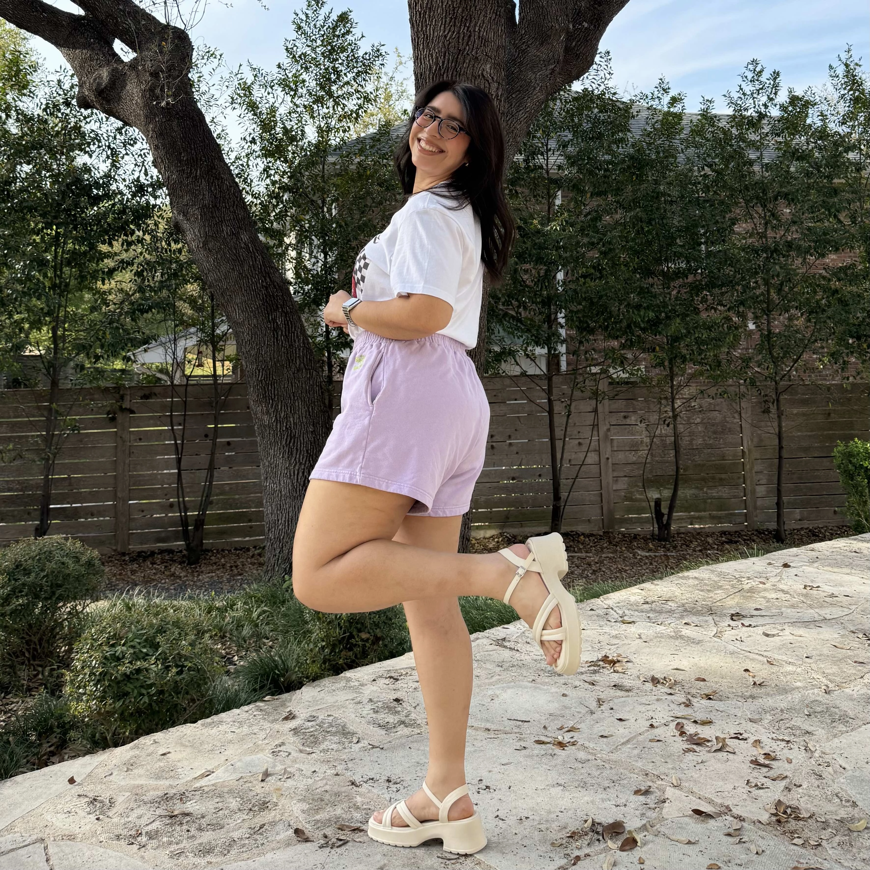 Water - repellent Uptown Girl Shorts - Lavender *Clearance Sale*