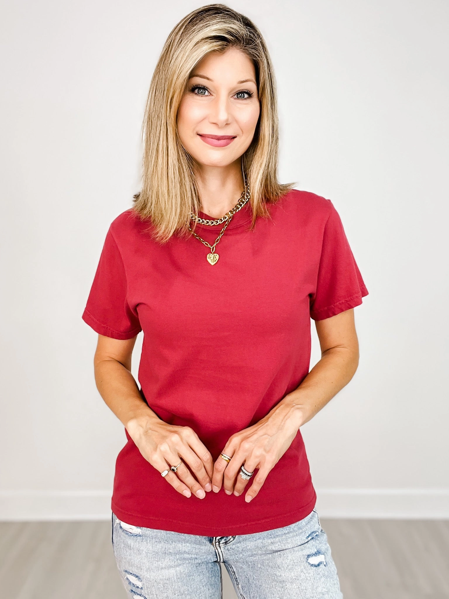 Game Day with Foil Football Custom Graphic Tee Bonded Seam Technology Flexible Neckline