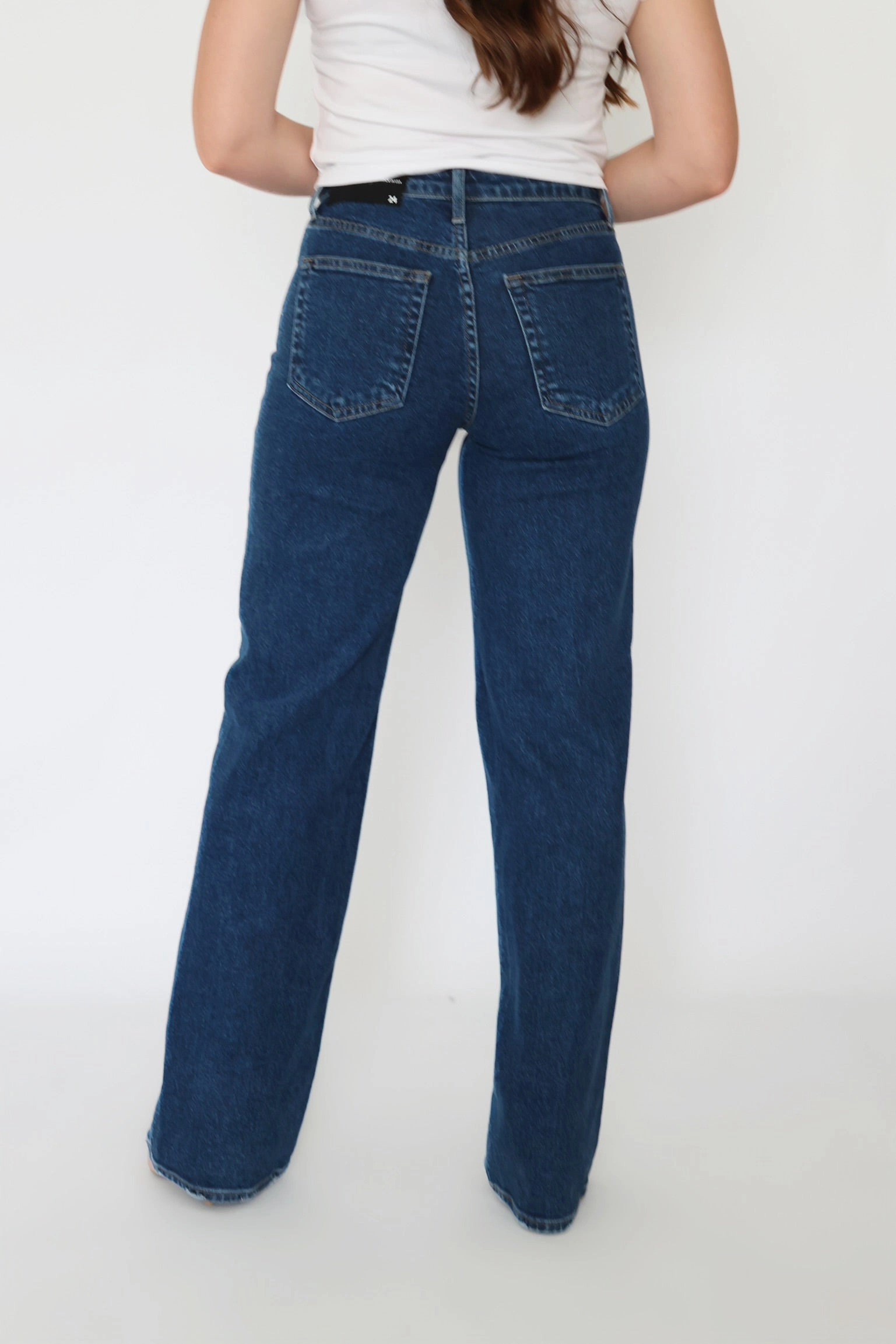 Modern Straight Leg Georgia Relaxed Leg Denim- FINAL SALE