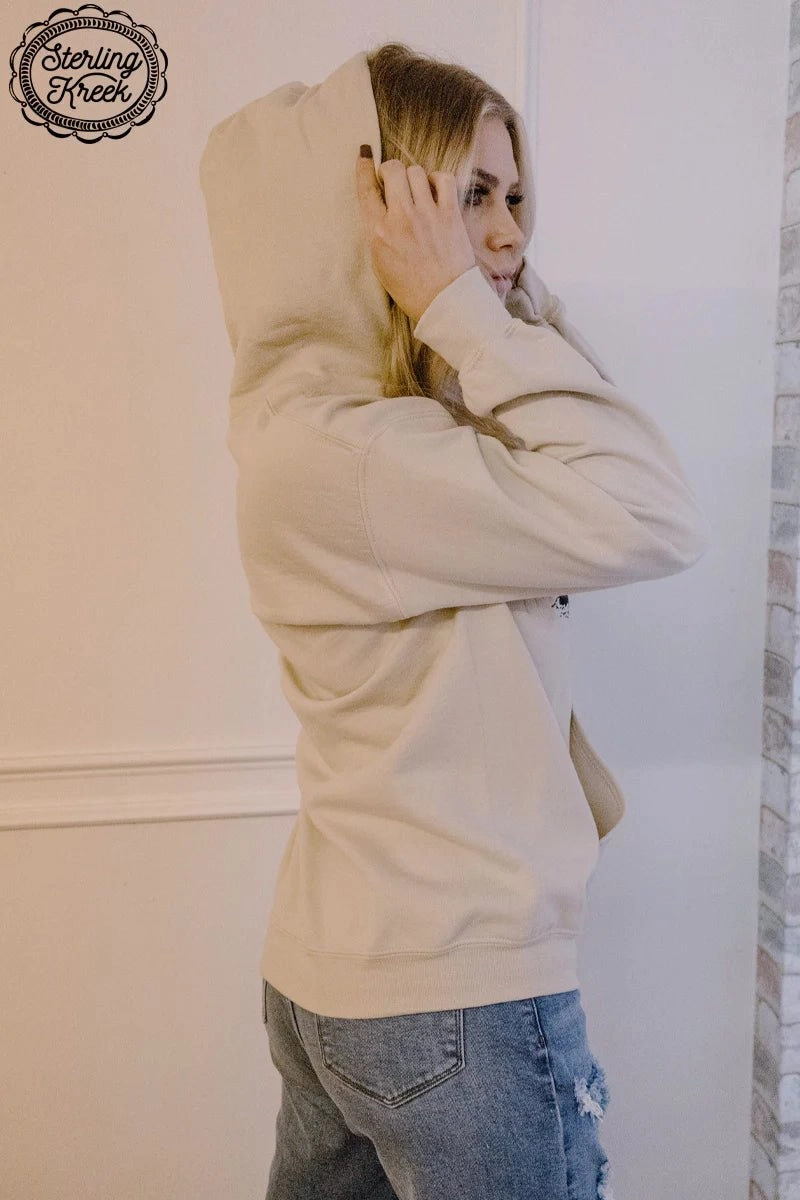 Hidden Button Placket MicrofiberBlend Get The Money Hoodie