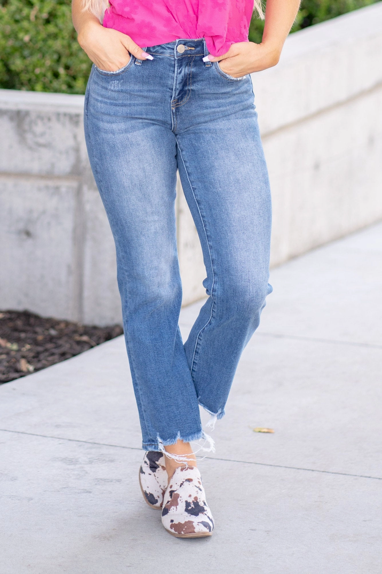 Golden Hour High Rise Relaxed Straight Leg Regular & Plus Sizes Holiday Vibes Date Night Lightweight