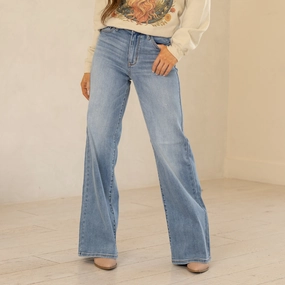 Golden Hour High Rise Retro Wide Leg Regular & Plus Sizes Quick Dry Technology All Fit Style