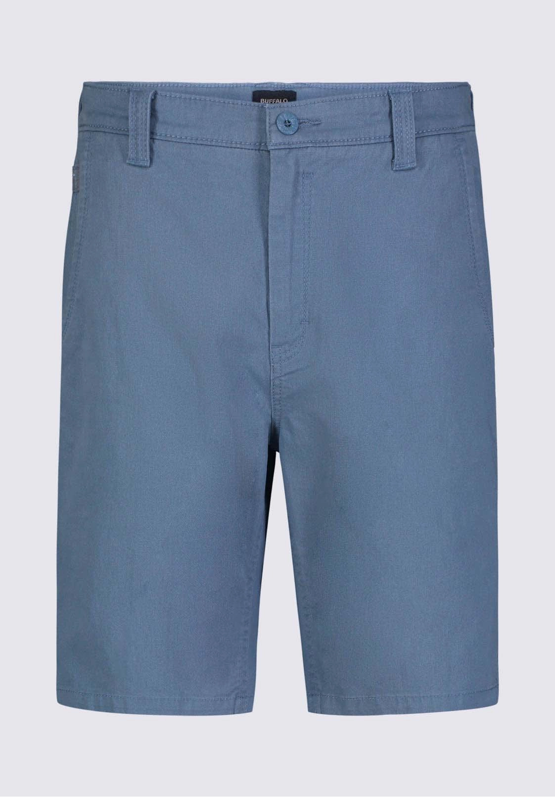 Hadrian Men's Flat Front Shorts, Mirage Blue - BM24266 fresh start