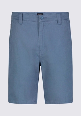 Hadrian Men's Flat Front Shorts, Mirage Blue - BM24266 WindResistantWeave