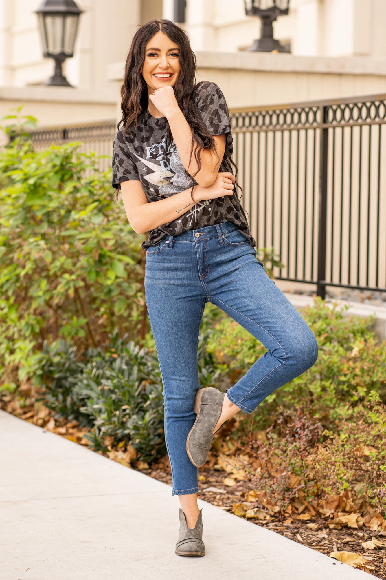 Sporty Comfort Utility Look Hayden High Rise Skinny