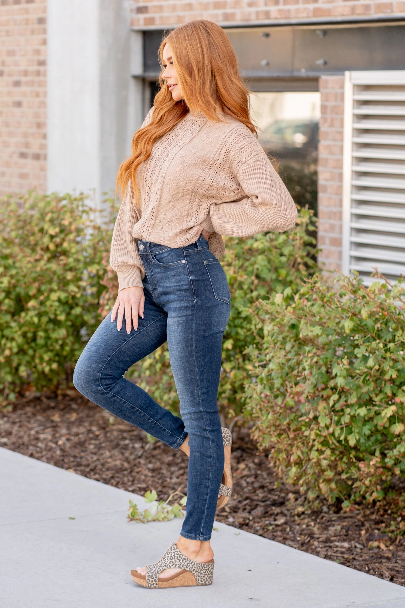 Henderson High Rise Tummy Control Top Skinny Regular & Plus Sizes Street Smart Layer Friendly Piece