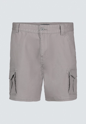 Weekend Casual Hiero Men's Cargo Shorts, Ardent Grey - BM24503