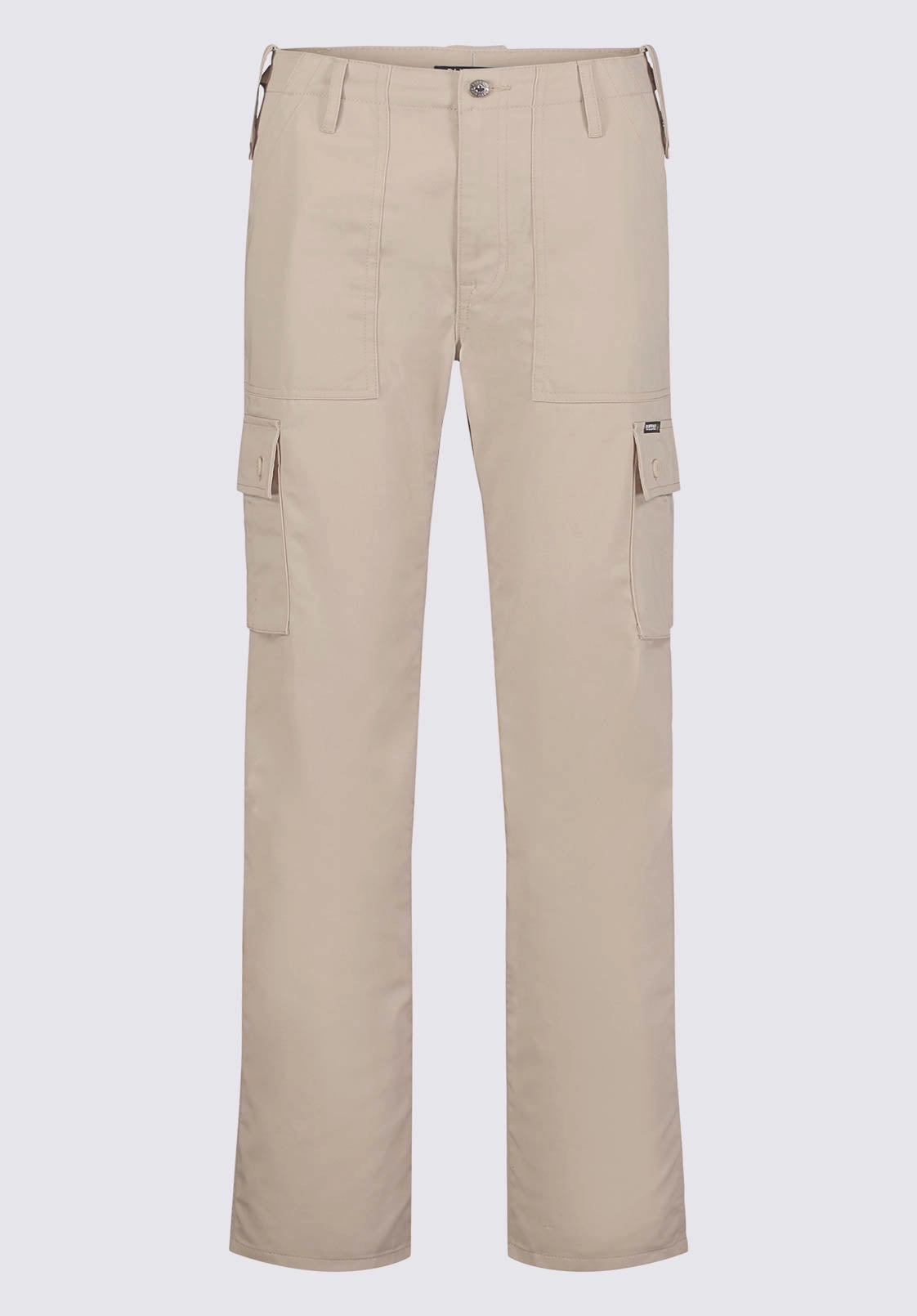 High Rise Loose Straight Jane Women's Pants, Beige - BL15975 Sporty Layers