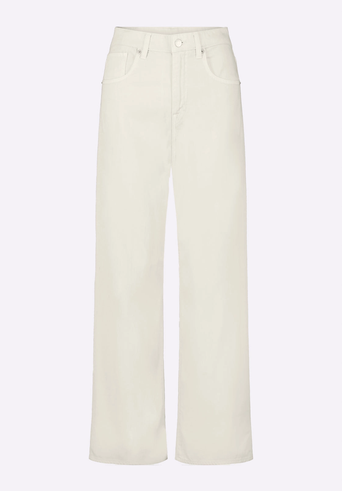 Perfect Length Comfy Fit High Rise Wide Leg Addie Women's Pants, Vanilla Ice - BL16083