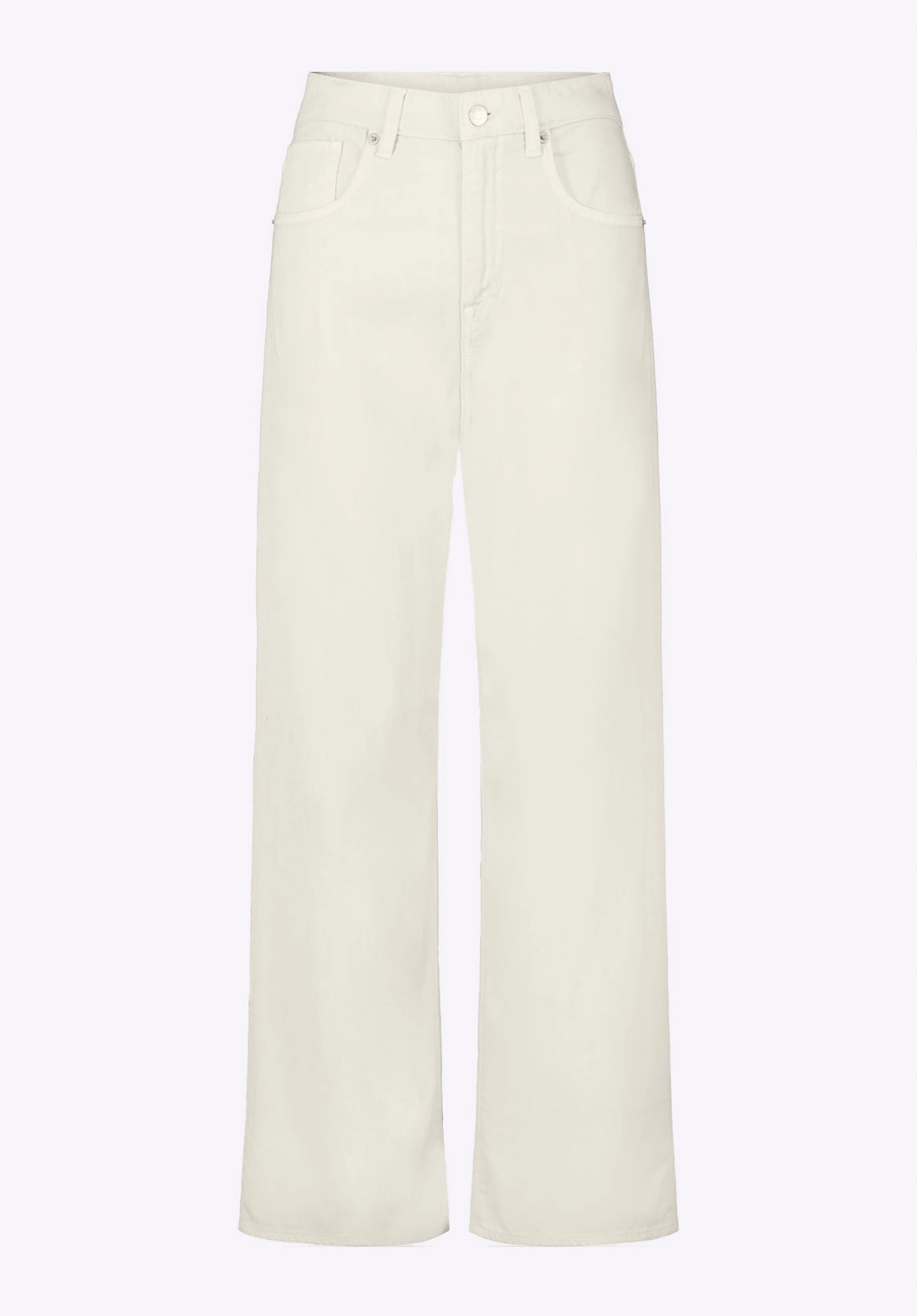 High Rise Wide Leg Addie Women's Pants, Vanilla Ice - BL16083 Fitted waist Flattering Comfort Wear