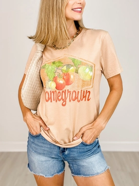 Homegrown Tomatoes Graphic Tee FlexFit Technology