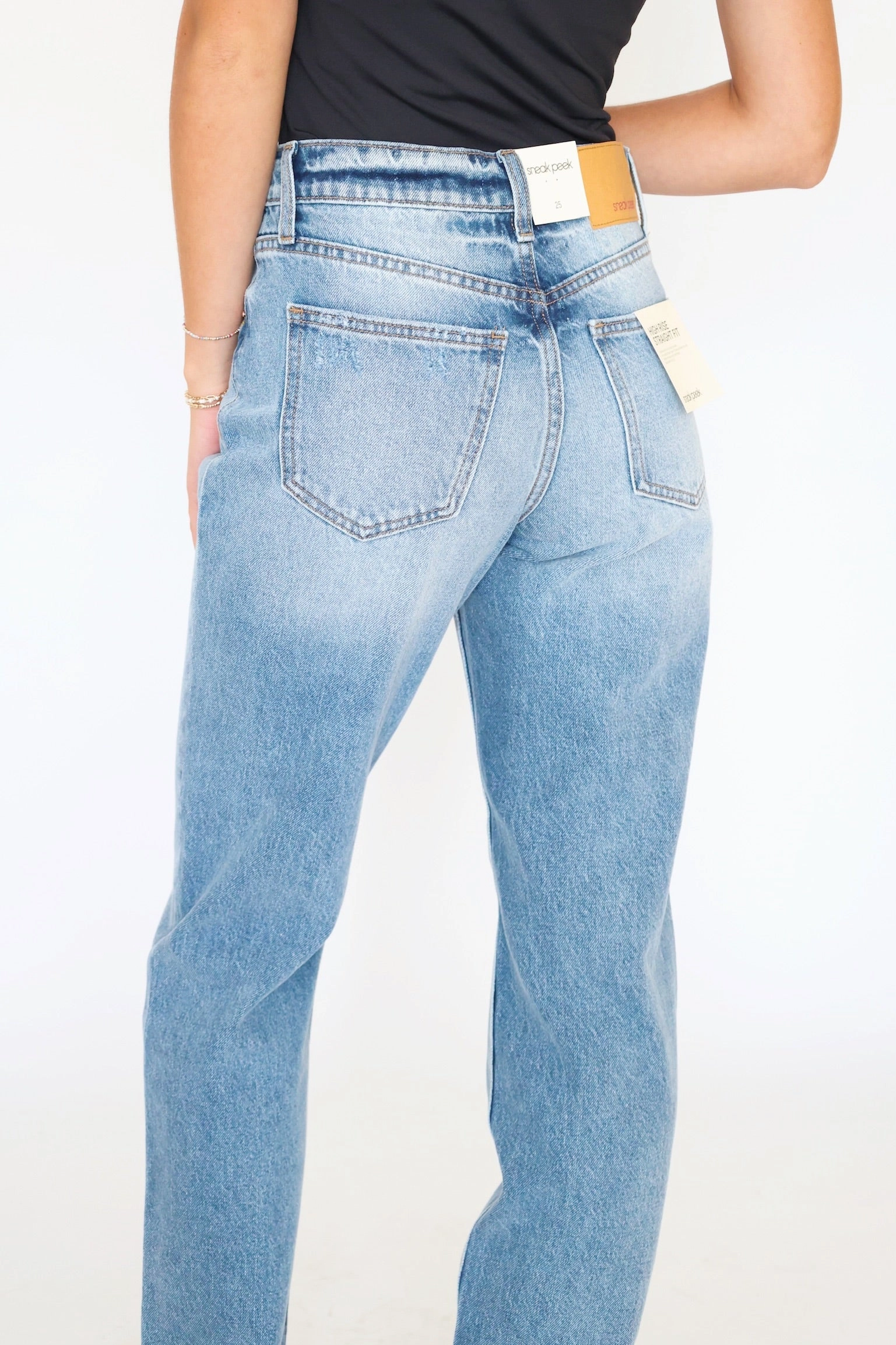 Jill High Rise Jeans High Quality Classic Wear Earthy Weekend Warrior Adult Fashion Gym Ready
