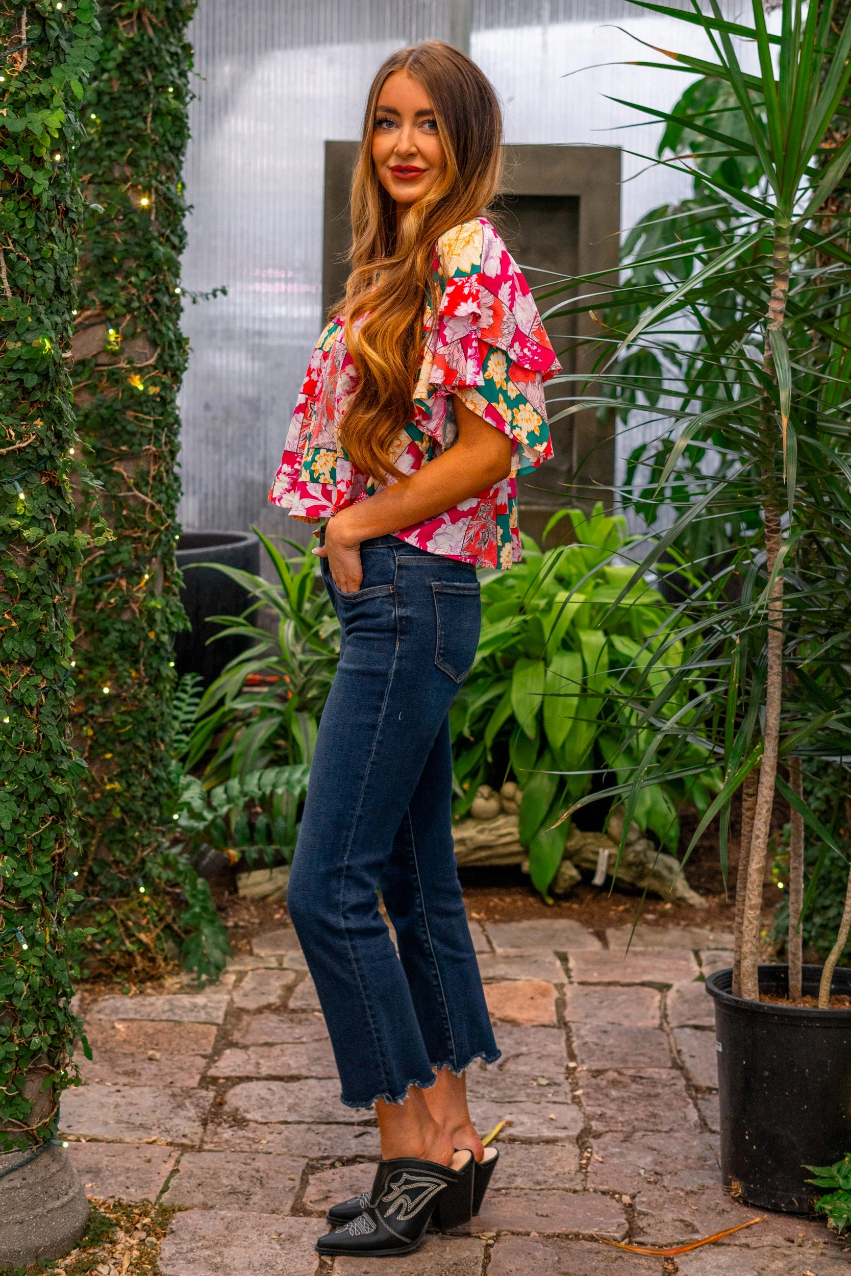 Issue Free Mid Rise Slim Straight Regular & Plus Sizes Simple Comfort Active Outfit