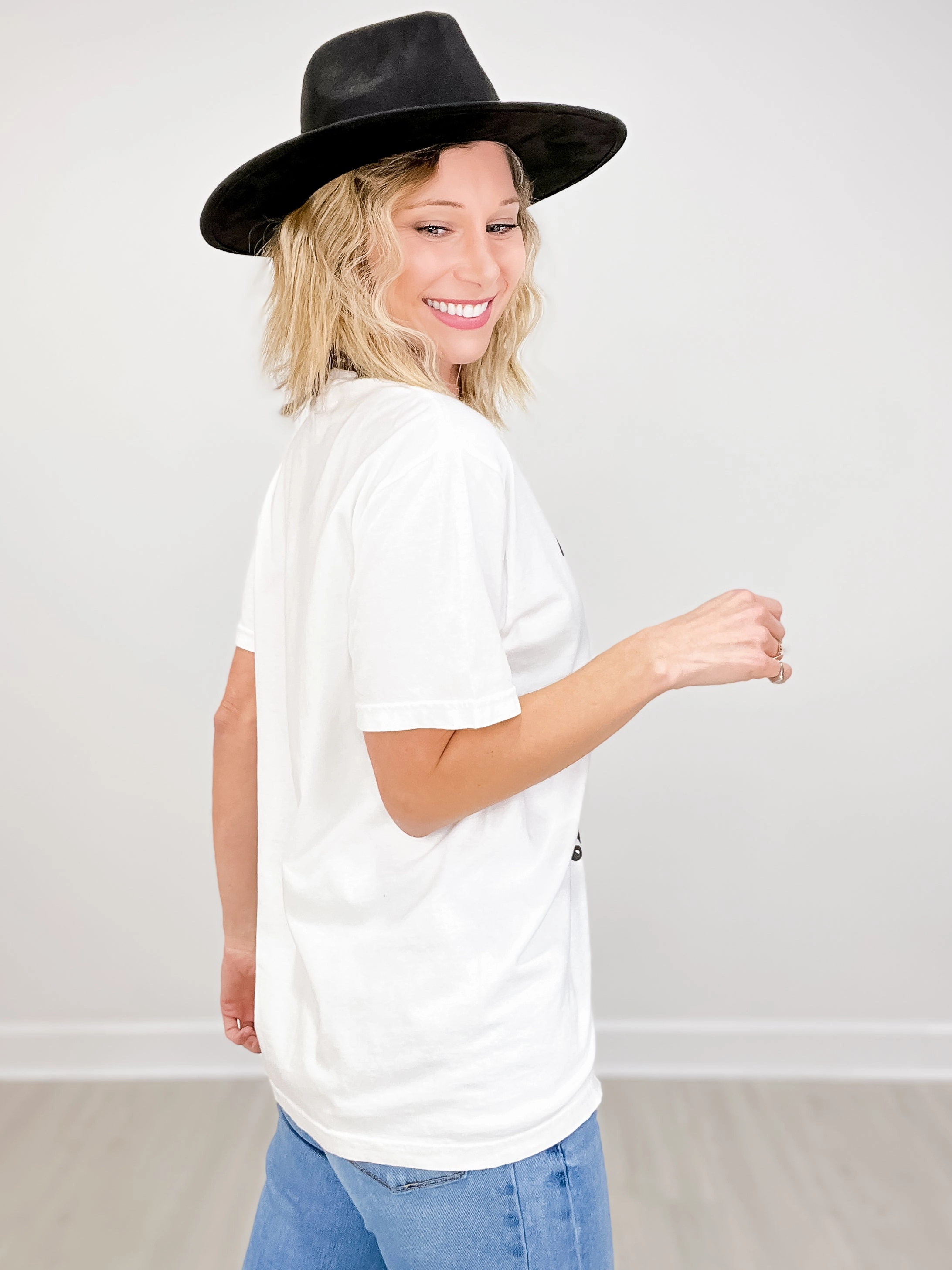 ErgonomicSleeves Hidden Button Placket If You're Gonna Be Dumb You Better Be Tough Graphic Tee