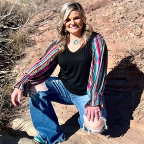 Somewhere In The Middle Top LongWearingComfort DoubleNeedle Stitching