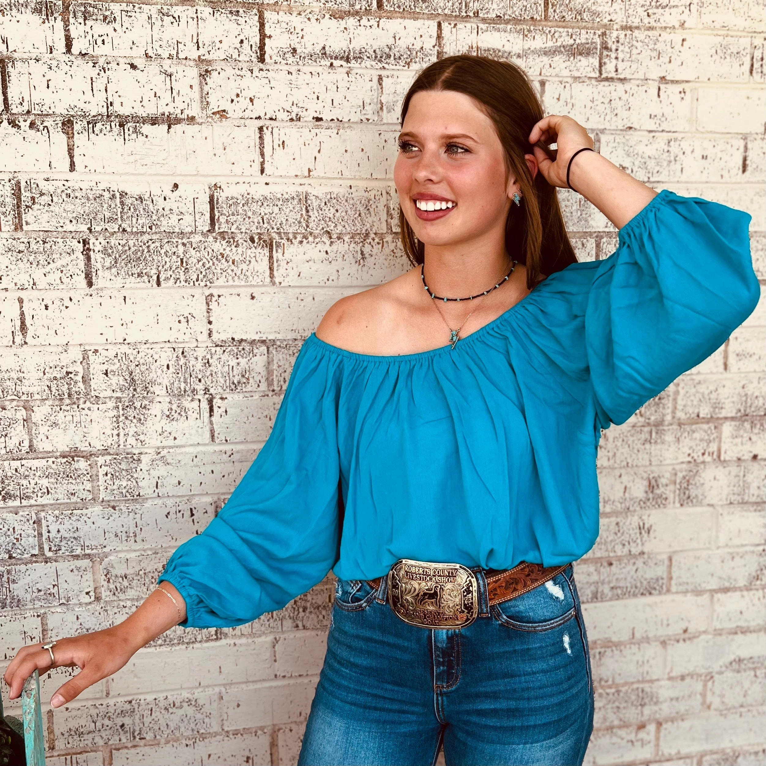 Jenna In The Wind Top- 6 Colors* Ethical production Bonded Seam Tape