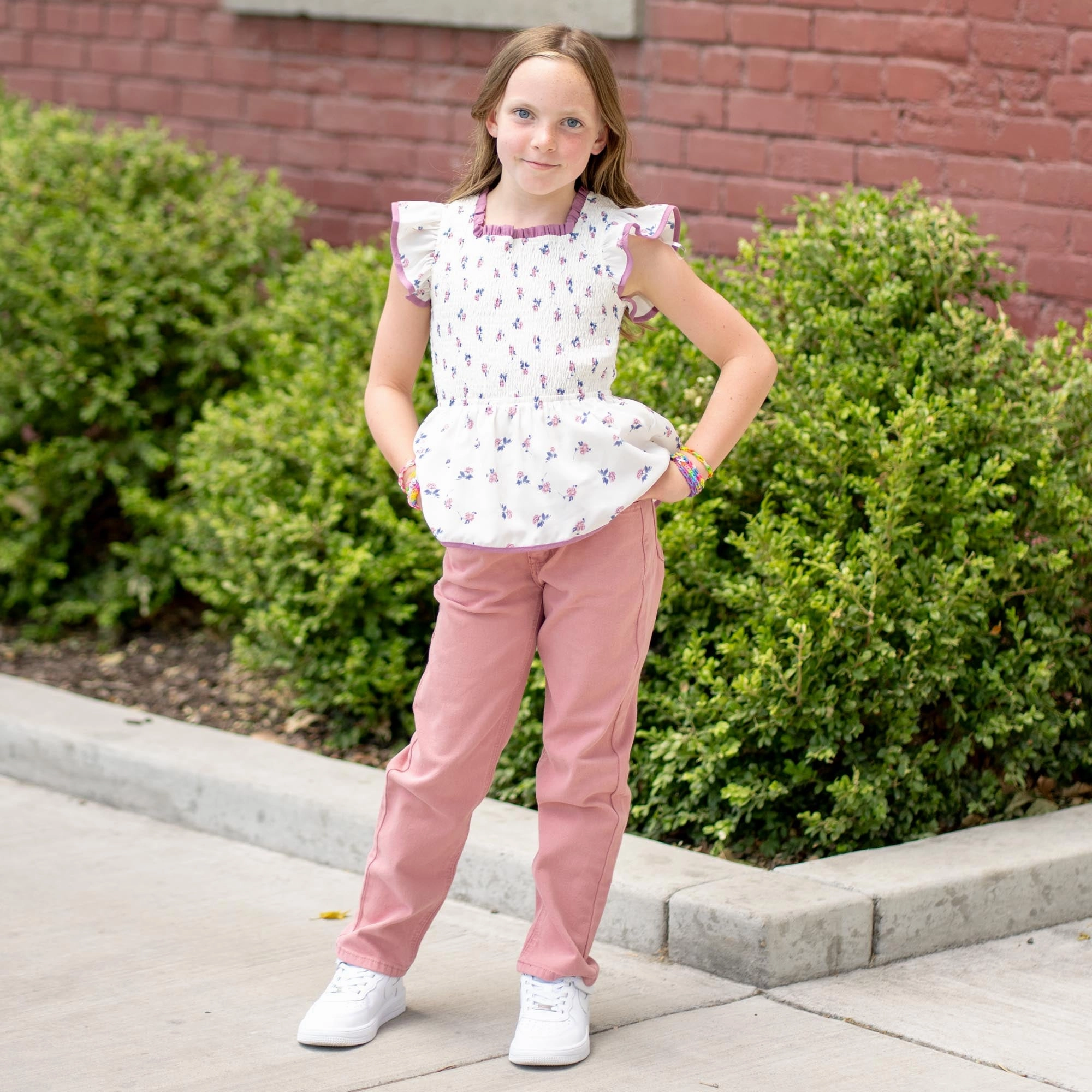Sporty Comfort Kids Uniqua Ultra High Rise 90's Straight