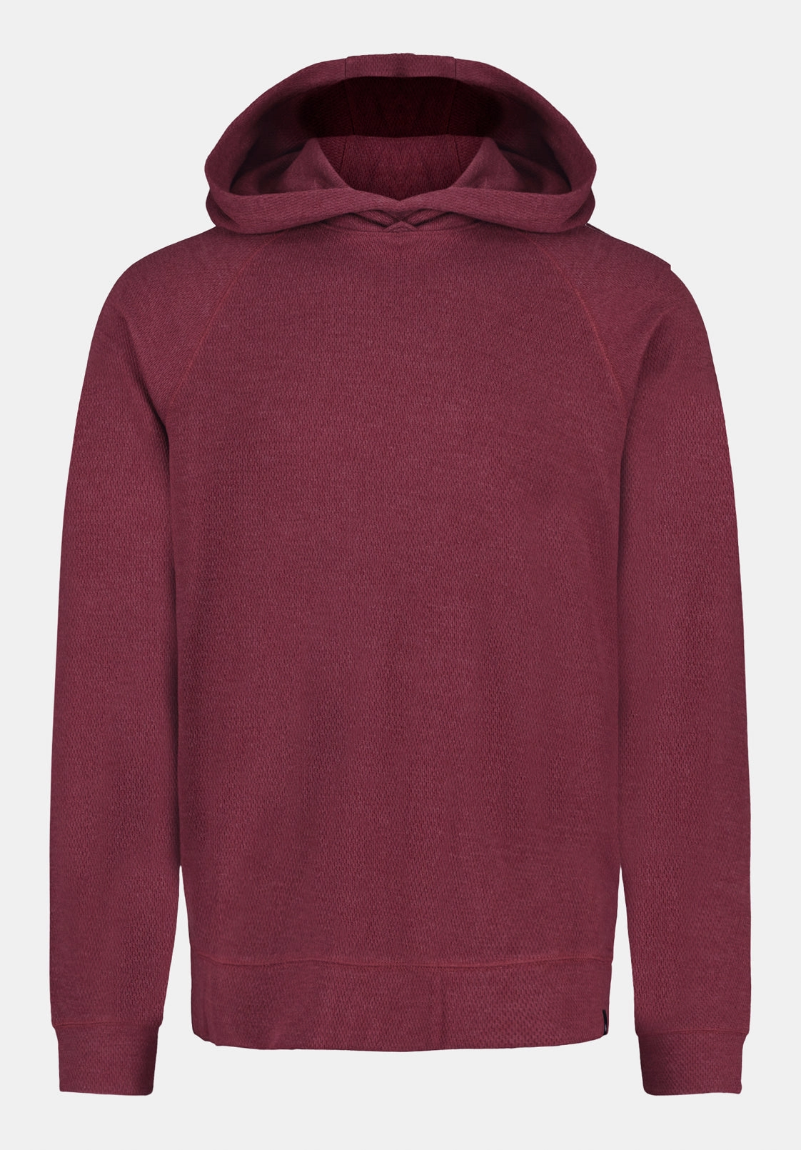 Kimber Men's Relaxed Hooded Sweatshirt, Maroon Banner - BM24668 ReinforcedShoulders Reversible design