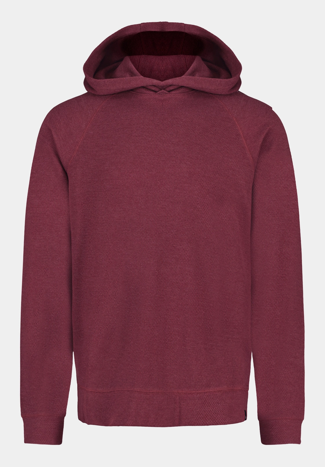 MultiFunctional Pocket Placement Kimber Men's Relaxed Hooded Sweatshirt, Maroon Banner - BM24668