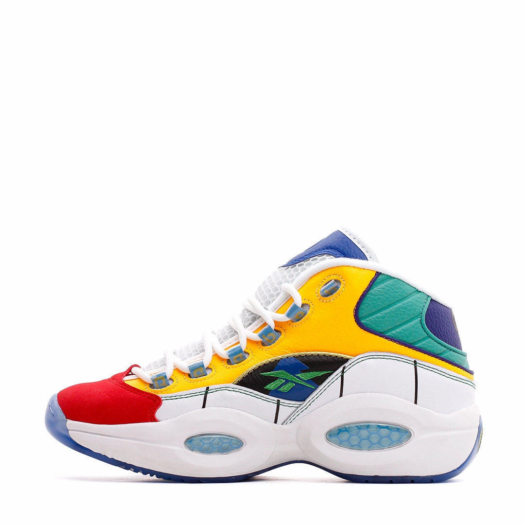 Reebok Classics Basketball Men Question Mid x Concepts Allen Iverson Draft 96 Core GZ6151 Lockdown Lacing