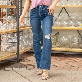 Daily Fit Larimar High Rise Distressed Boot Cut Regular & Plus Sizes