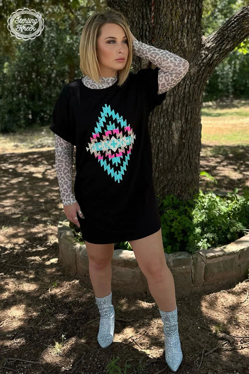 Stretch Material TwillWeave Snow Leopard Top