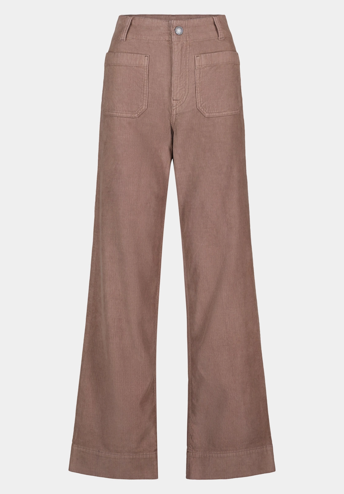 High-rise waist Wrinklefree High Rise Wide Leg Adele Women's Pants, Leafless Tree - BL16138