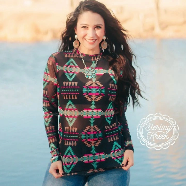 The Gypsy Top Seamless Knit Design