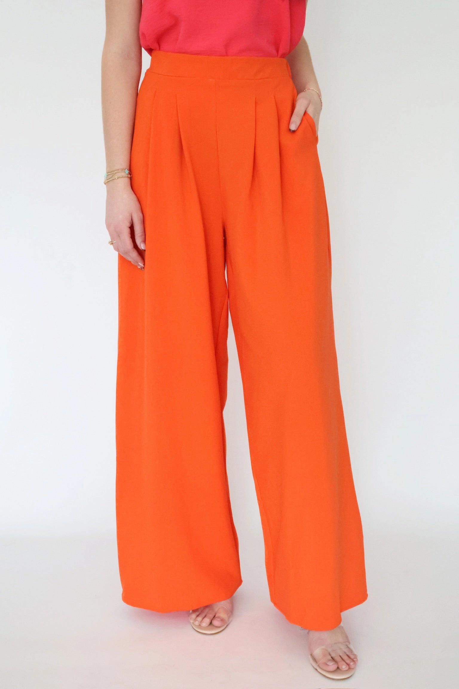 Emma Pleated Pant (FINAL SALE) Casual Comfort Look