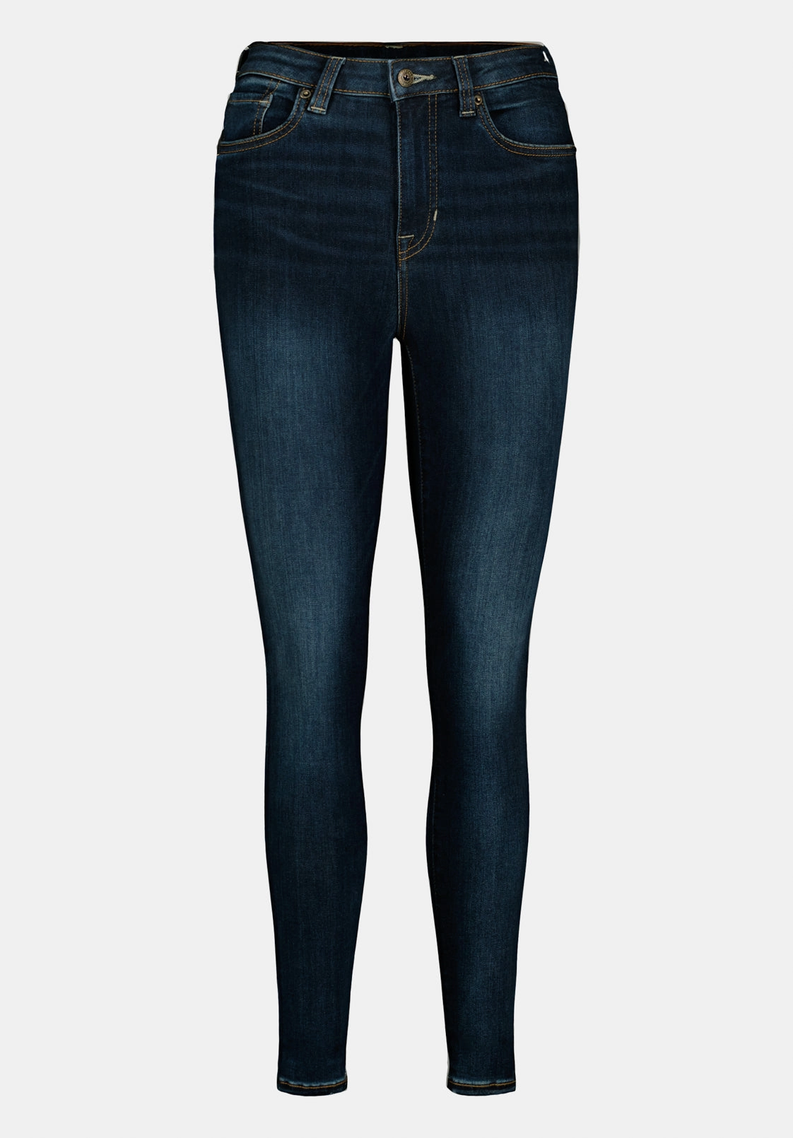 Textured Party Look Soft High Rise Skinny Skylar Women's Jeans, Night Rain Indigo - BL15703