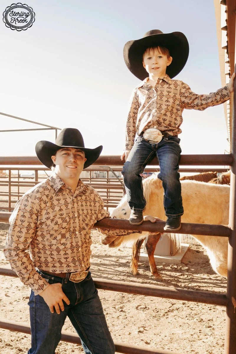 Mens Sitting Bull Button Up Cozy Cardigan