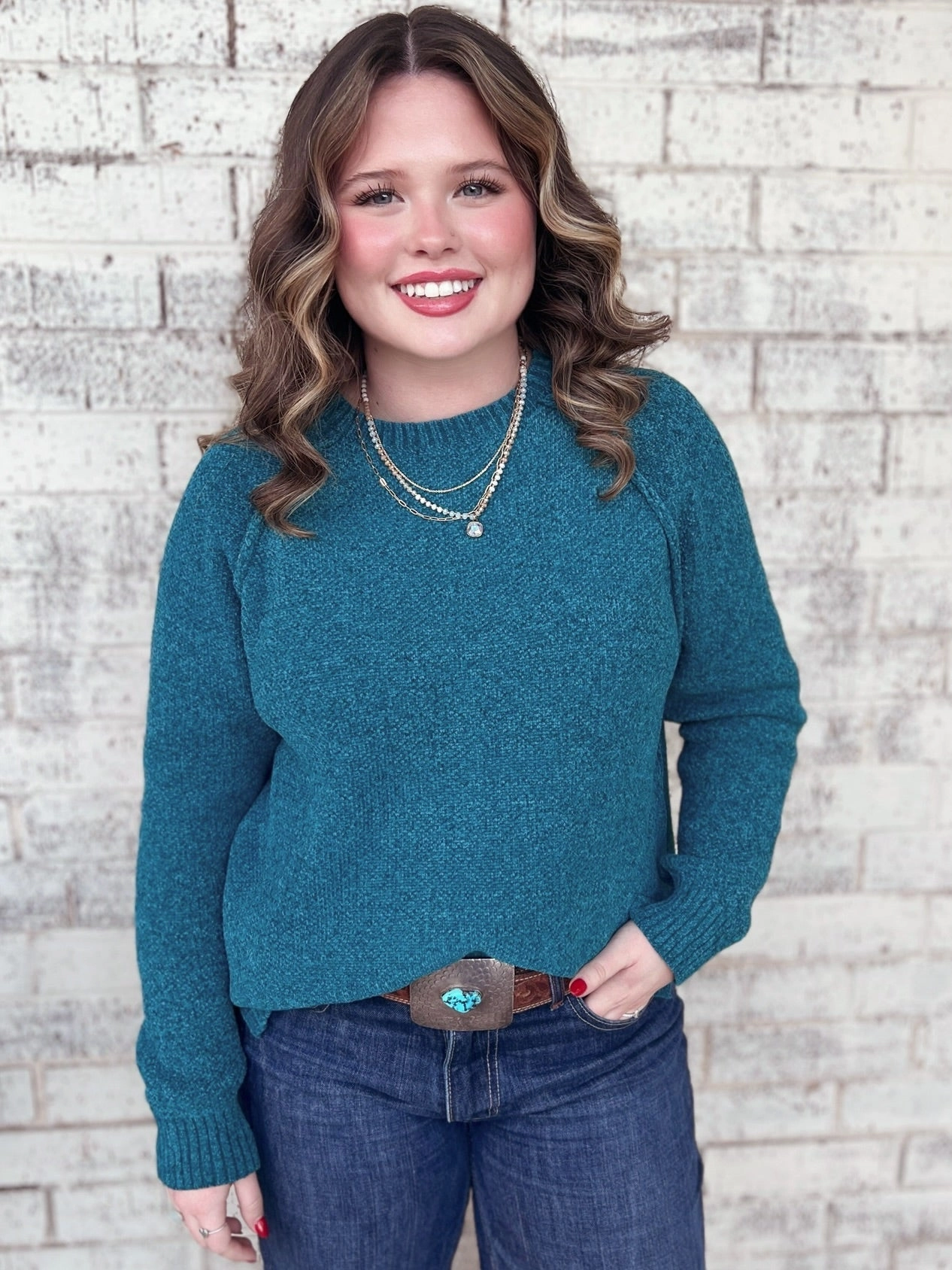 Flatlock Seam Luxuriously Knitted Raglan Sweater - 4 Colors*