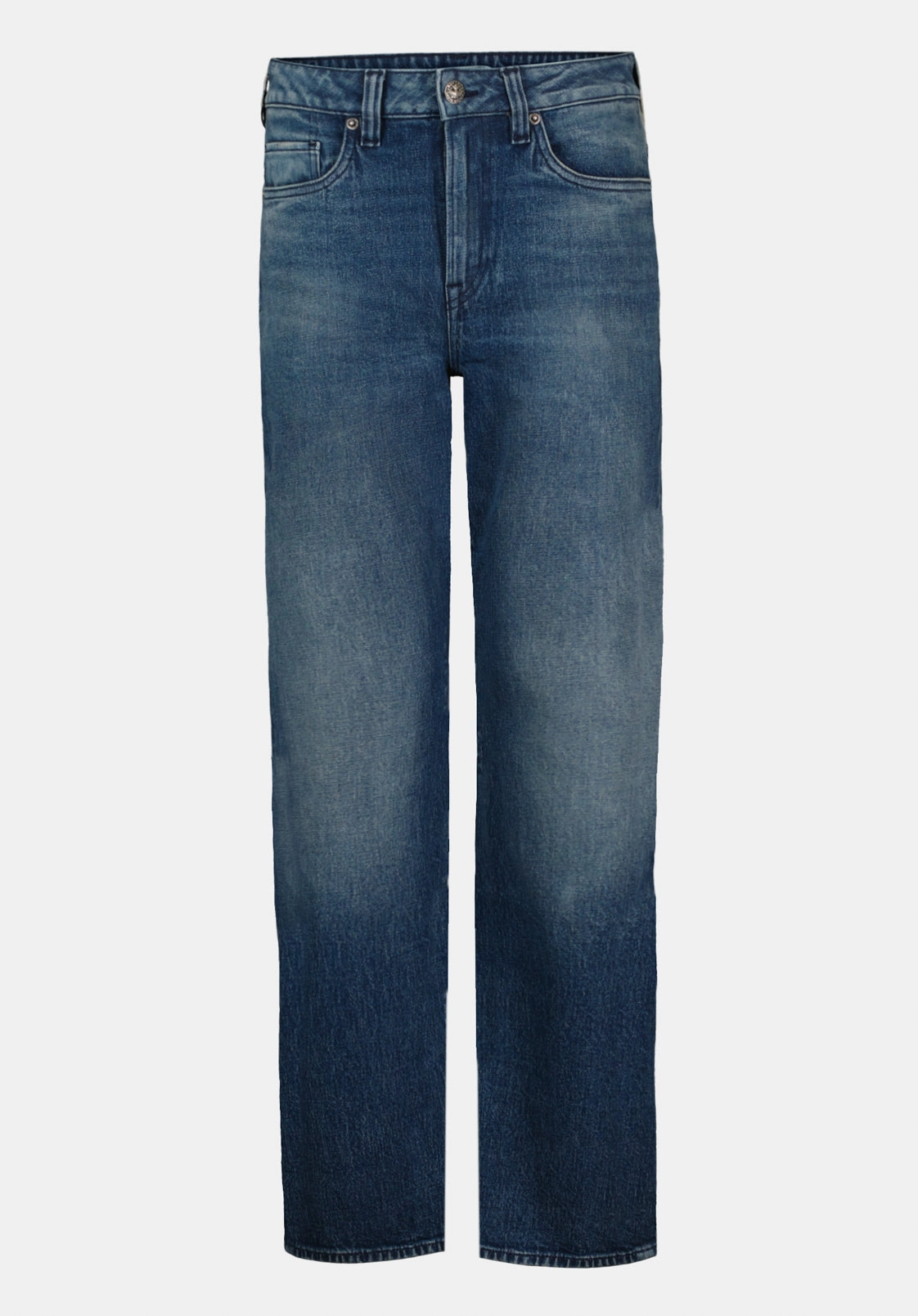 Shopping Day Vibrant Tailored Fit Ruffer Men's Easy Fit Jeans, Contrasted Blue - BM26128